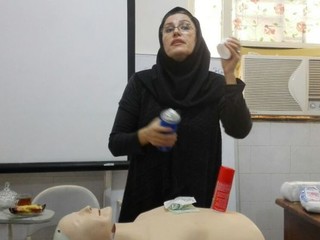 دوره کمک های اولیه ویژه مربیان مهدکودک های بوشهر