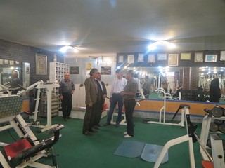 حضور بازرسین هیأت پزشکی ورزشی استان یزد در شهرستان ابرکوه