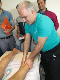 اولین دوره ماساژ ورزشی