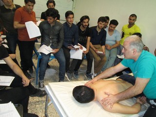 اولین دوره ماساژ ورزشی