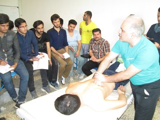 اولین دوره ماساژ ورزشی