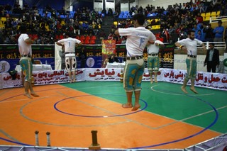 پوشش پزشکی مسابقات پهلوانی قهرمان کشوری در شیراز