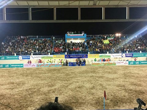 پوشش پزشکی مسابقات جام فوتبال ساحلی باشگاه های جهان 