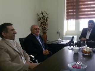 دیدار با معاون باشگاه صنعت مس-کرمان