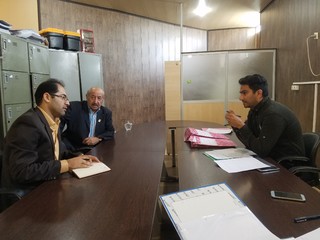 حضور مسول کمیته خدمات درمانی ، دبیرکل ستاد نظارت براماکن ورزشی و مسئول حسابداری فدراسیون در هیئت پزشکی ورزشی هرمزگان 