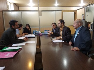 حضور مسول کمیته خدمات درمانی ، دبیرکل ستاد نظارت براماکن ورزشی و مسئول حسابداری فدراسیون در هیئت پزشکی ورزشی هرمزگان 