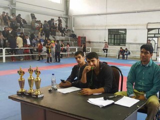 مسابقات پنج جانبه کشوری ووشو در یاسوج 