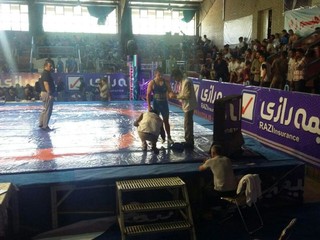 کشتی جام بین المللی یادگار امام (ره) در قم و حضور موثر پزشکی ورزشی 