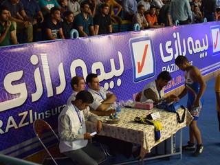 کشتی جام بین المللی یادگار امام (ره) در قم و حضور موثر پزشکی ورزشی 