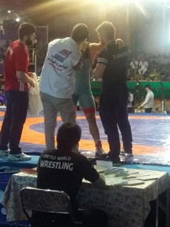 کشتی جام بین المللی یادگار امام (ره) در قم و حضور موثر پزشکی ورزشی 