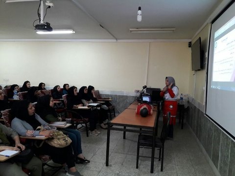 کارگاه آموزشی امدادگری ورزشی