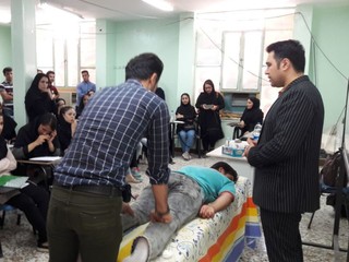 کارگاه آموزشی ماساژ ورزشی