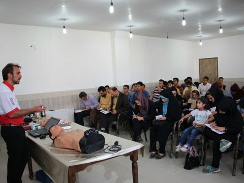 دوره کمک های اولیه شهرستان سامان - چهار محال وبختیاری