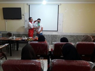 کارگاه آموزشی امدادگری ورزشی