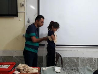 کارگاه آموزشی امدادگری ورزشی