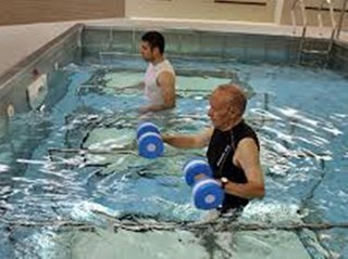 گرمای هوا و ورزش در آب