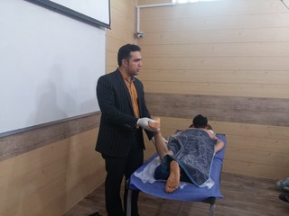 کارگاه آموزشی ماساژ ورزشی