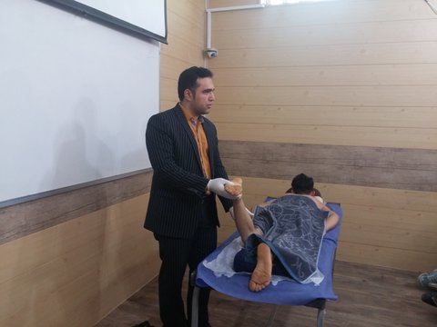 کارگاه آموزشی ماساژ ورزشی