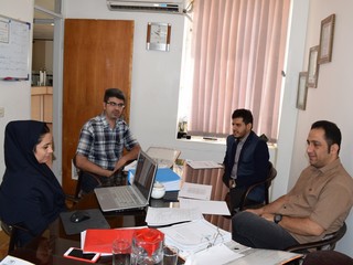 نشست هماهنگی نمایندگان فدراسیون پزشکی ورزشی با هیئت پزشکی ورزشی استان قم 