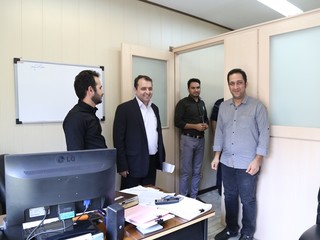 بازدید دکتر ملک محمدی از بخش های مختلف فدراسیون