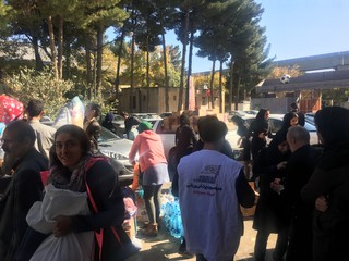 گزارش تصویری (1) / خدمات رسانی اکیپ پزشکی و ورزشکاران و قهرمانان 