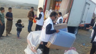 تداوم خدمت رسانی جامعه پزشکی ورزشی به مناطق زلزله زده سرپل ذهاب