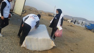 تداوم خدمت رسانی جامعه پزشکی ورزشی به مناطق زلزله زده سرپل ذهاب