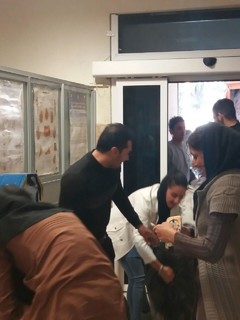 تداوم خدمت رسانی جامعه پزشکی ورزشی به مناطق زلزله زده سرپل ذهاب