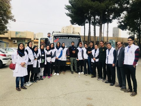 تداوم خدمت رسانی جامعه پزشکی ورزشی به مناطق زلزله زده سرپل ذهاب