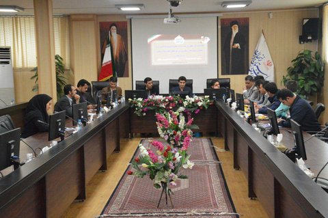 جلسه کمیته مالی با شهرستانهای زنجان