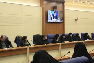 لاله حاکمی در همایش دانشگاه الزهرا