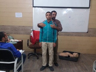 کارگاه آموزشی امدادگری ورزشی