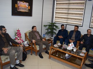 در دیدار دکتر گل فشان با مدیرکل ورزش و جوانان استان قم 