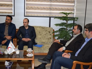 در دیدار دکتر گل فشان با مدیرکل ورزش و جوانان استان قم 