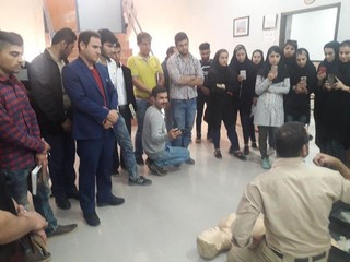 برگزاری کارگاه آموزشی کمکهای اولیه