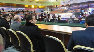 حضور دبیر فدراسیون پزشکی ورزشی در مسابقات بین المللی جهان پهلوان تختی تبریز