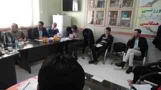 جلسه ستاد نظارت برسلامتی باشگاههای در استان آذربایجان شرقی با حضور دبیر فدراسیون 