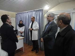 بازدید دبیر فدراسیون از کلنیک فیزیو تراپی استان آذبایجان شرقی 