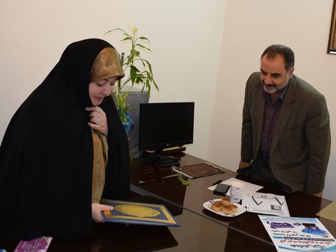 معارفه نائب رئیس قم