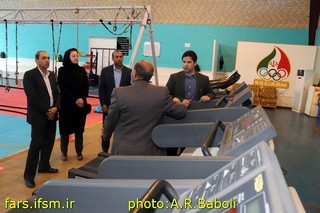  بازدید رئیس هیات فارس از پایگاه قهرمانی شیراز 
