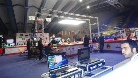 ارایه خدمات پزشکی ورزشی به شرکت کنندگان در مسابقات آسیایی اسنوکر 