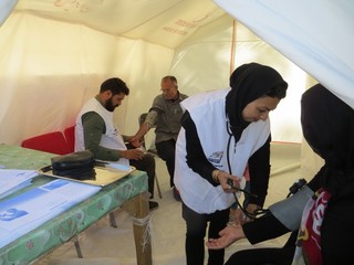 خدمات پزشکی همایش پیاده روی - چهار محال وبختیاری