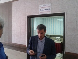 بازدید ریاست محتر م فدراسیون پزشکی ورزشی  از امکانات پزشکی مسابقات والیبال قهرمانی نوجوانان آسیا در تبریز 