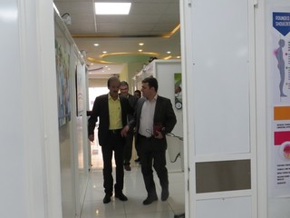 بازدید دکتر ملک محمدی - باشگاههای چهار محال وبختیاری