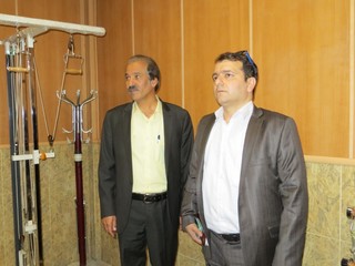 بازدید دکتر ملک محمدی - فیزیوتراپی چهار محال وبختیاری
