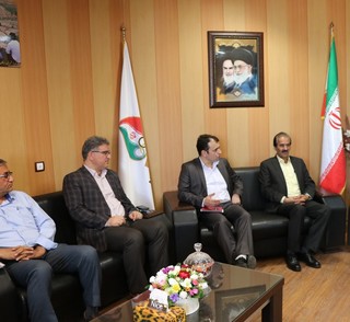 دیدار دکتر ملک محمدی - مدیر کل  ورزش و جوانان چهار محال وبختیاری