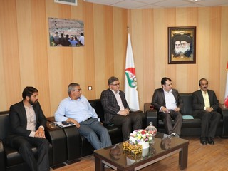 دیدار دکتر ملک محمدی - مدیر کل  ورزش و جوانان چهار محال وبختیاری