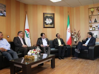 دیدار دکتر ملک محمدی - مدیر کل  ورزش و جوانان چهار محال وبختیاری