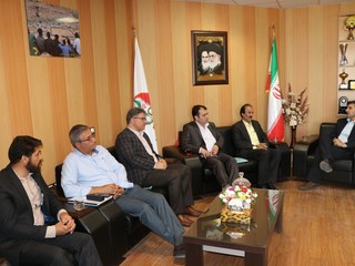 دیدار دکتر ملک محمدی - مدیر کل  ورزش و جوانان چهار محال وبختیاری