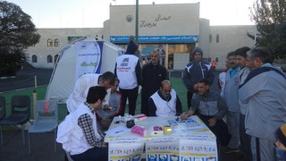 برگزاری ایستگاه سلامت در استان آذربایجان شرقی